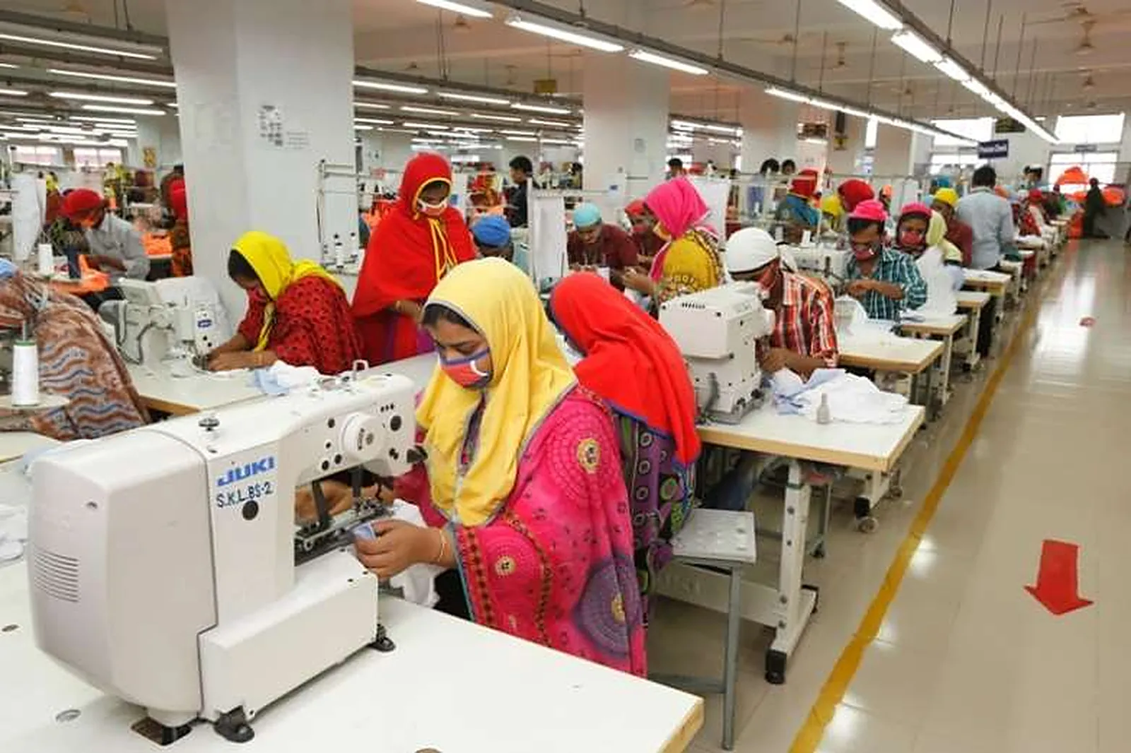 Sewing line